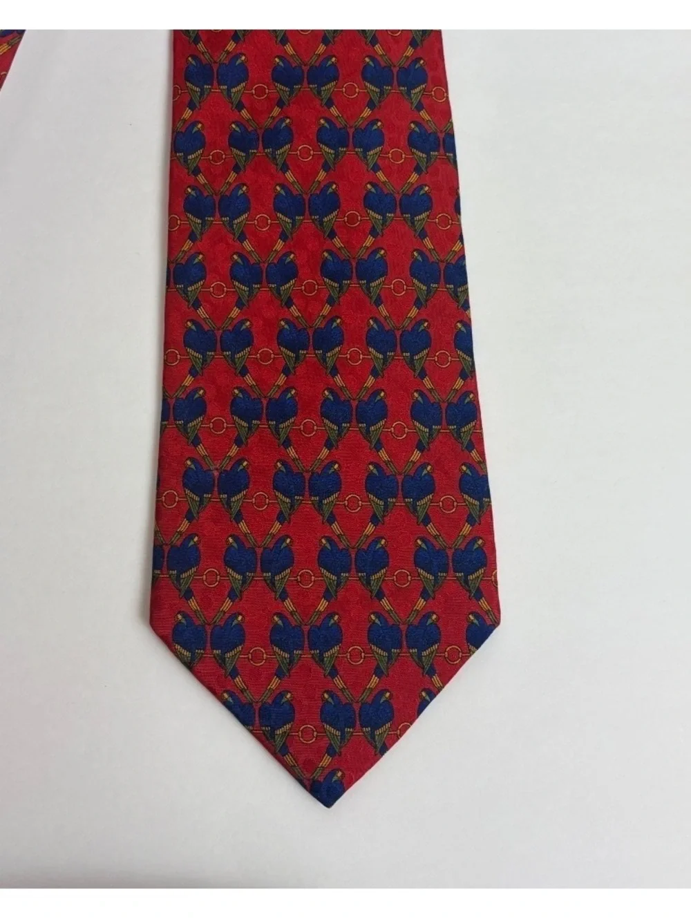 Paul Fredrick Parrot Tie